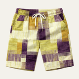 Les Shorts d'Été à Carreaux Décontractés pour Hommes Stratford