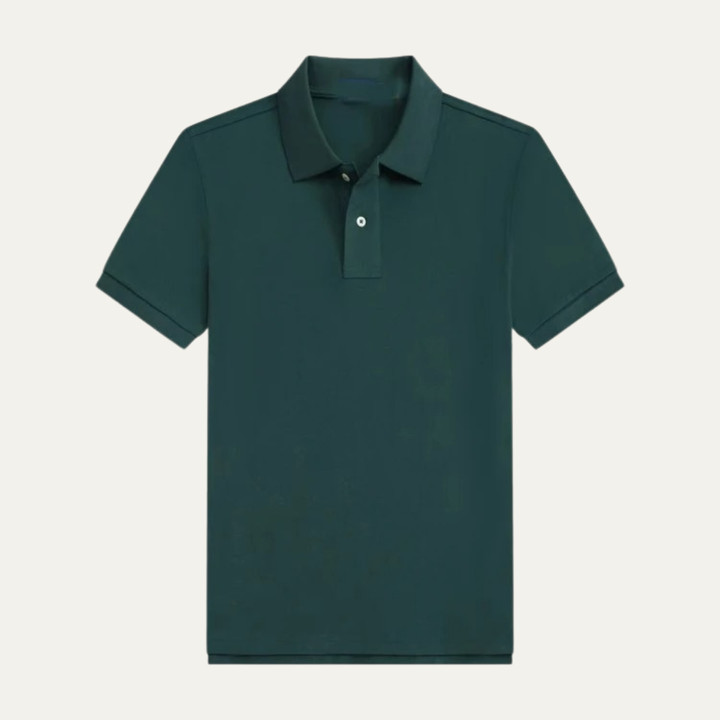 La chemise polo classique unie pour homme Mantova
