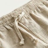 Les Shorts en Lin Rowley – Shorts à Cordon pour Hommes