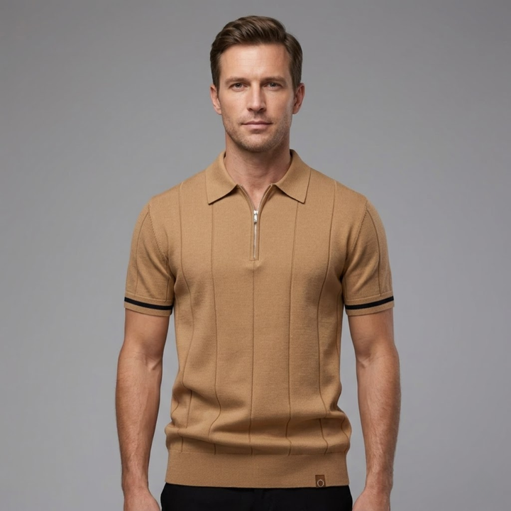 Le Polo à Zip Quart de Briarcliff pour Hommes