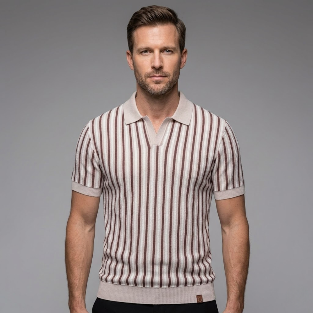 Le Polo Intelligent Tricoté pour Hommes Greenfield