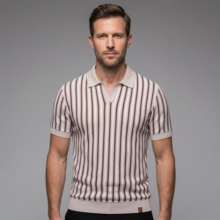 Le Polo Intelligent Tricoté pour Hommes Greenfield