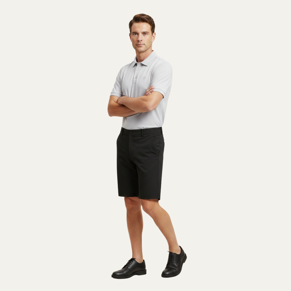 Les Shorts de Golf Casual pour Hommes Stonecrest avec Poches Latérales Zippées