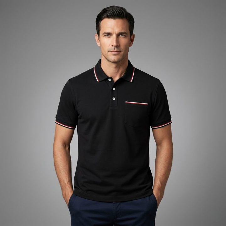 La chemise polo de golf intelligente pour hommes Brenton