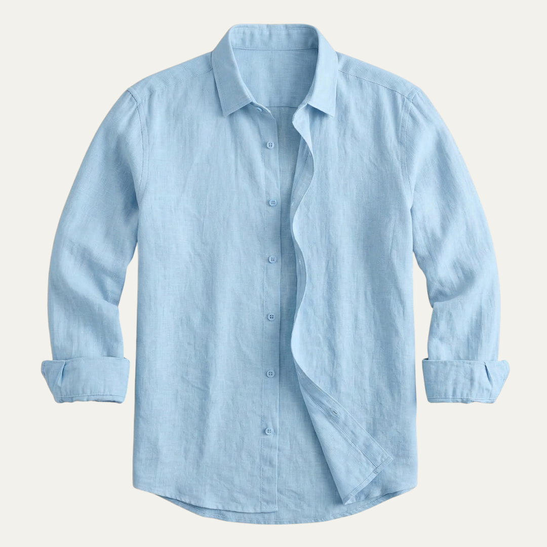 La chemise en lin décontractée d&