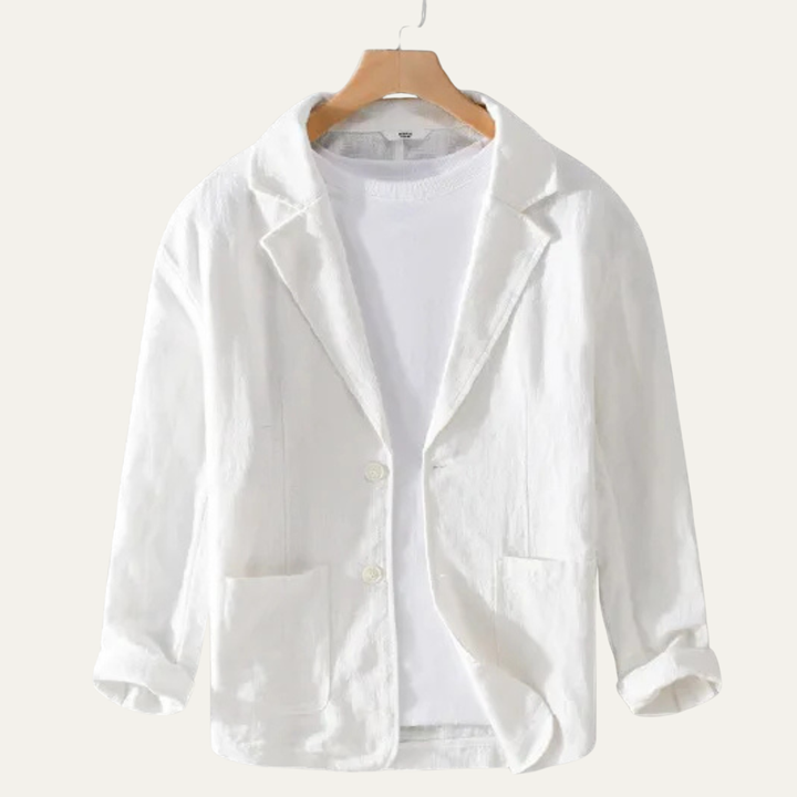Le Blazer en Lin Léger Uni pour Homme Crestwood Hill