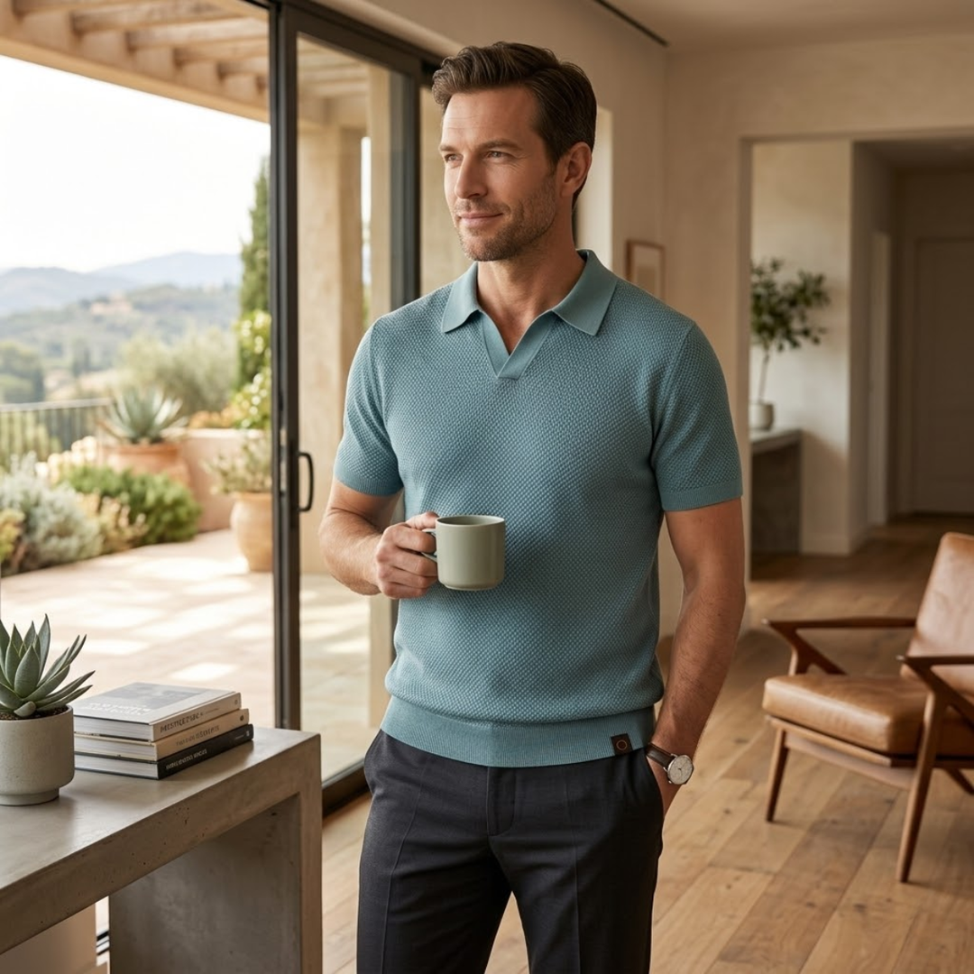 Le Polo Tricoté pour Hommes Kensington