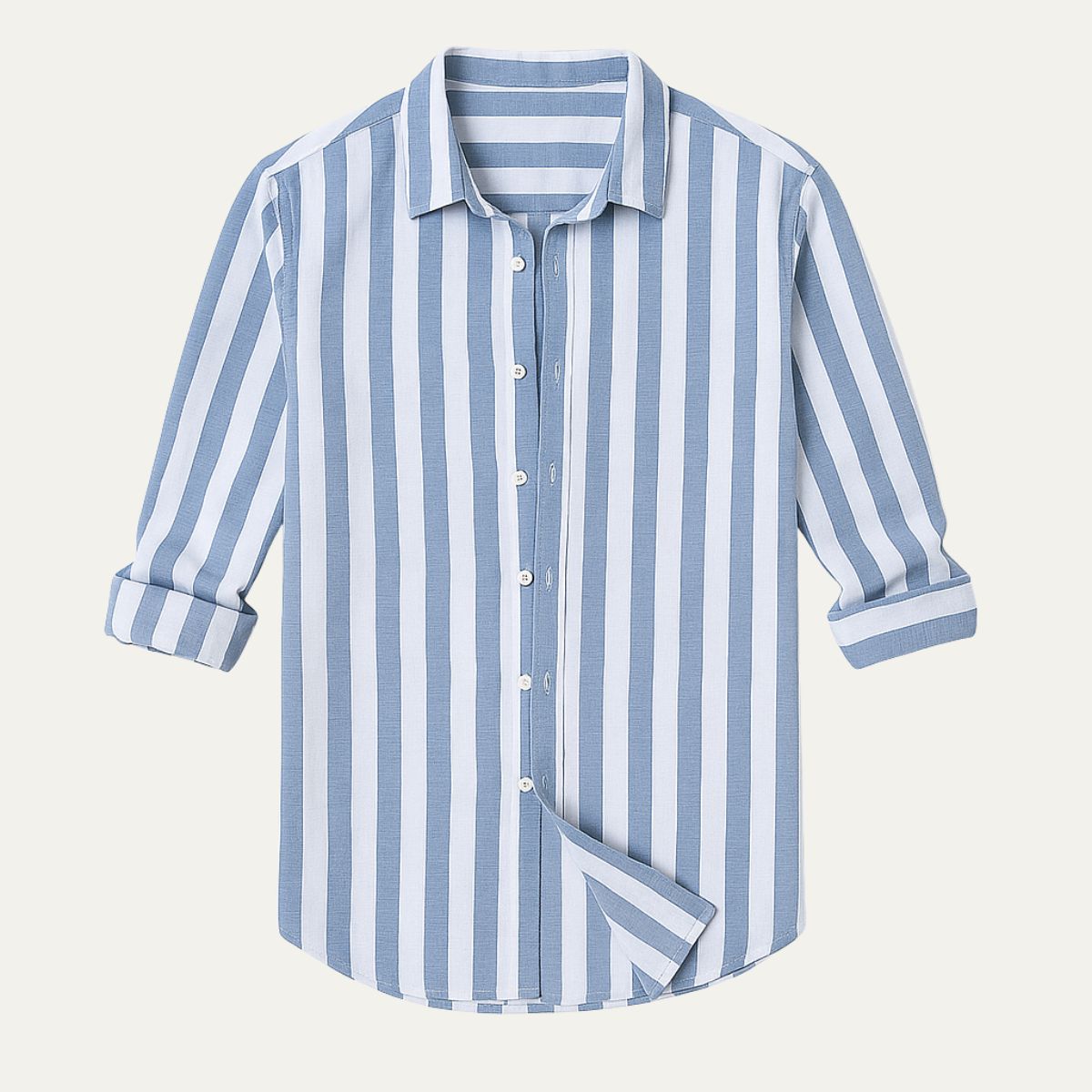 La Chemise Rayée en Lin Valencia pour Hommes