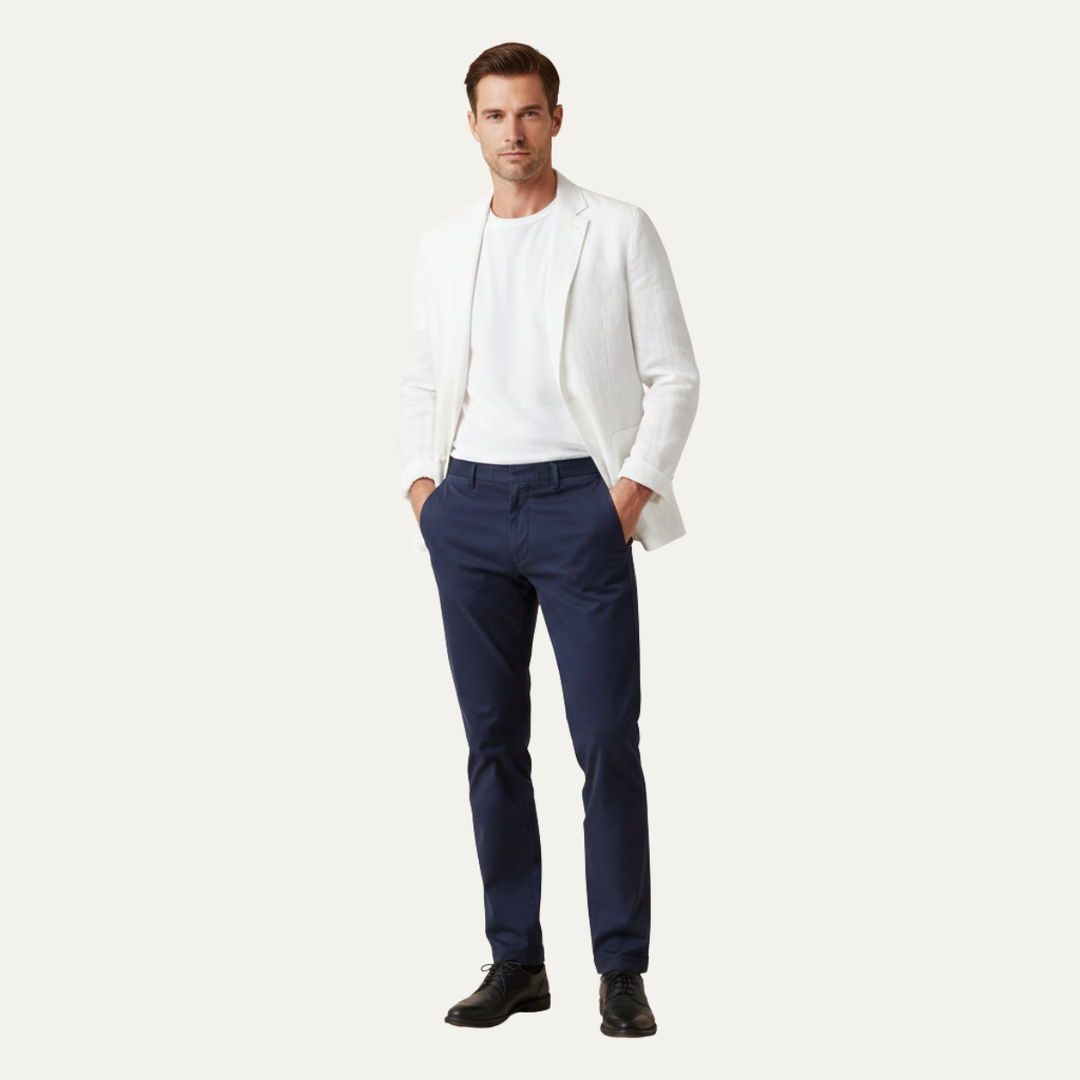 Le Blazer en Lin Léger Uni pour Homme Crestwood Hill