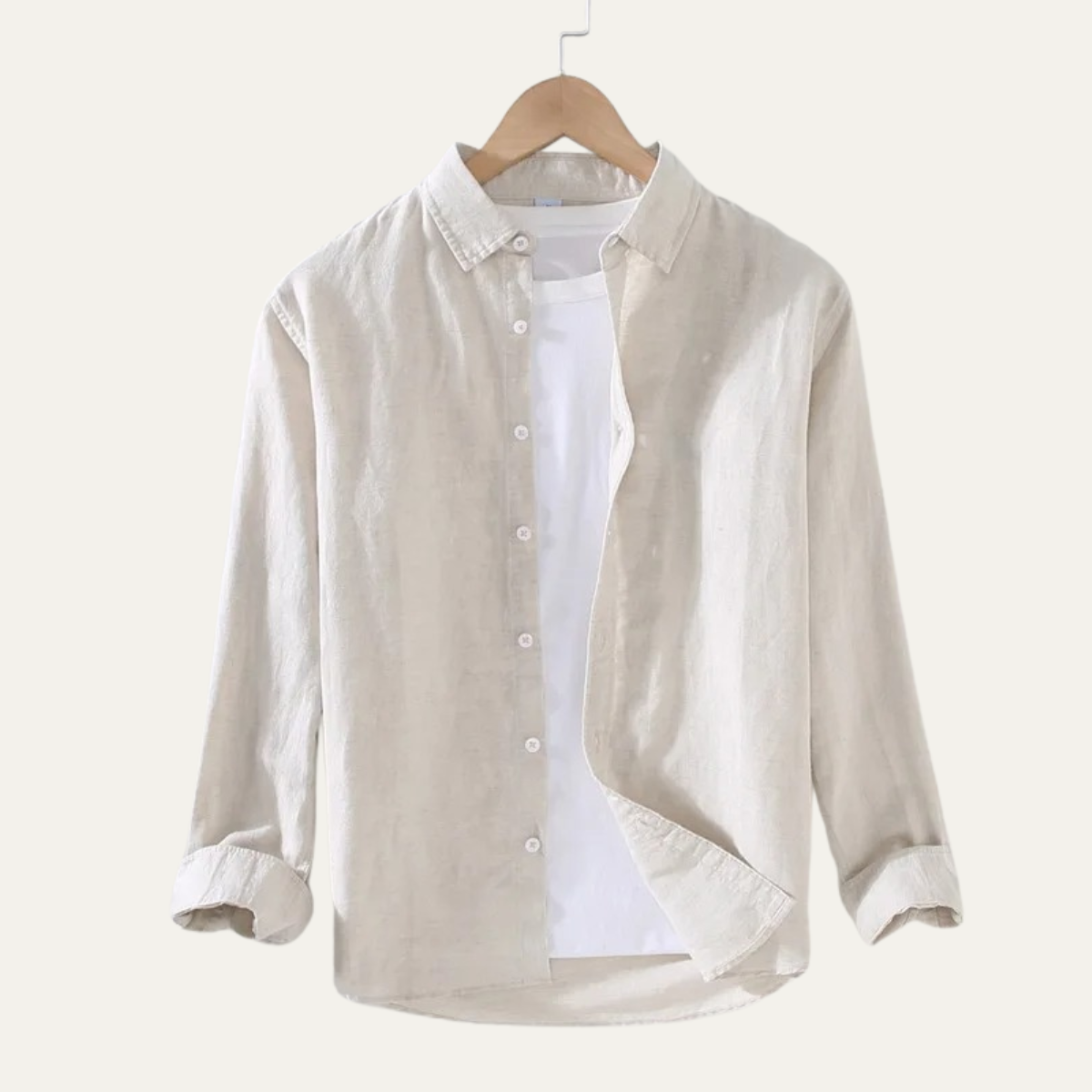 La Chemise Vintage en Lin et Coton d'Été pour Hommes Stoneford