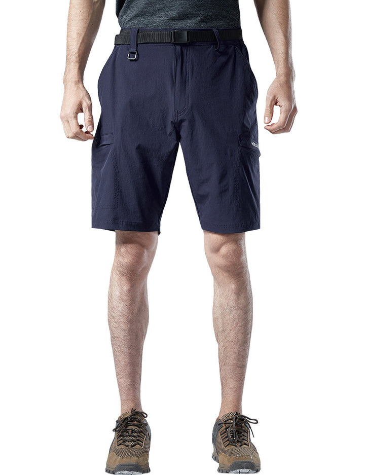 Short cargo décontracté à séchage rapide pour hommes, randonnée, travail, multi-poches, extérieur
