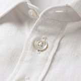 La chemise décontractée en lin léger d'été pour homme Silverwood Hill
