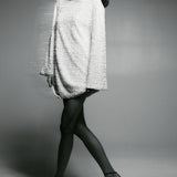 Marcelle | Robe à paillettes avec nœud et fermeture à nœud pour femmes