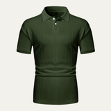 Le Polo Tendance Texturé à Boutons pour Hommes Willowstone Ridge