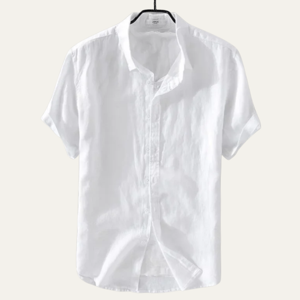 La Chemise Relaxed Fit en Coton Lin Léger pour Hommes Montland