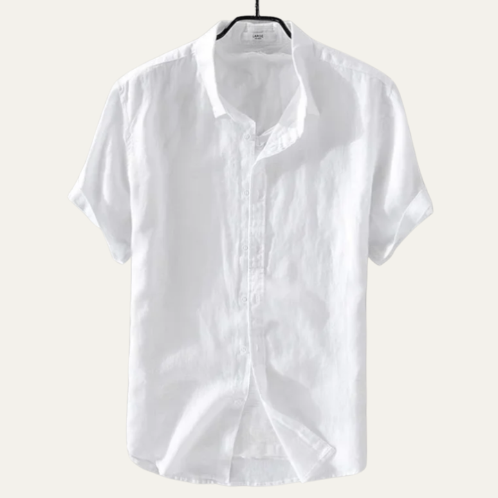 La Chemise Relaxed Fit en Coton Lin Léger pour Hommes Montland