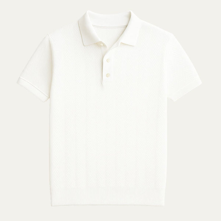 Polo en Coton Casual pour Homme Style Vintage
