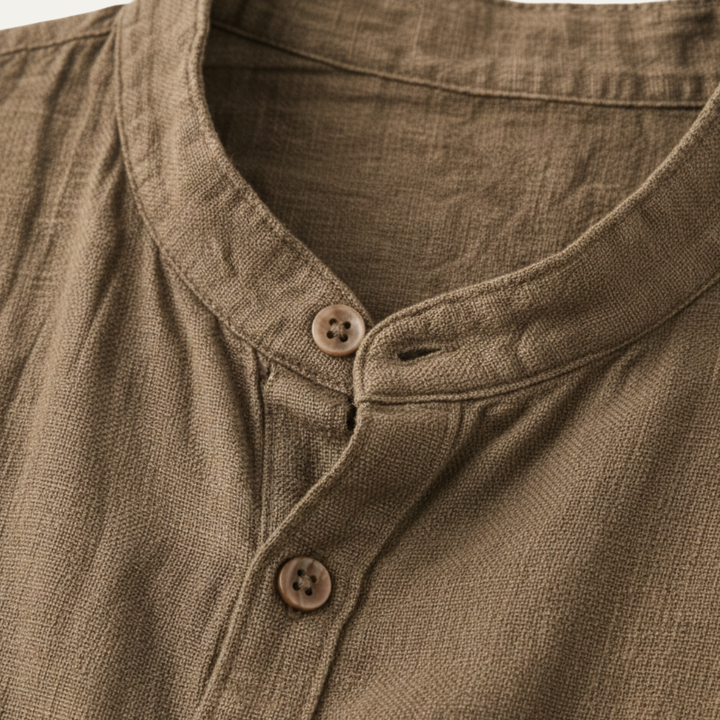 La Chemise en Lin à Coupe Décontractée pour Hommes de Notting Hill
