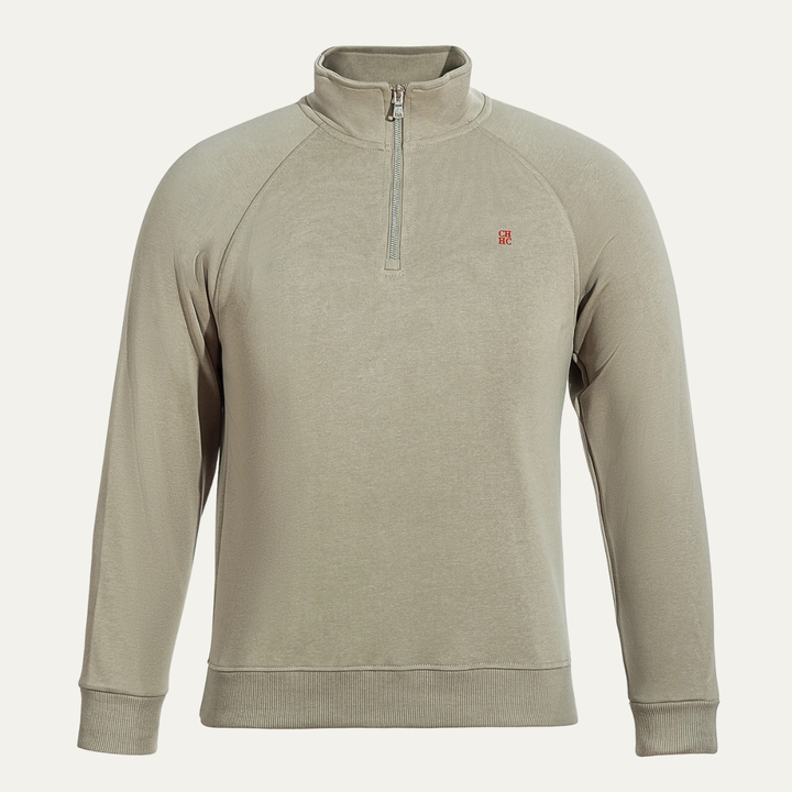 Le Sweat-shirt Casual à Manches Longues et Col Zippé pour Homme Blackwell