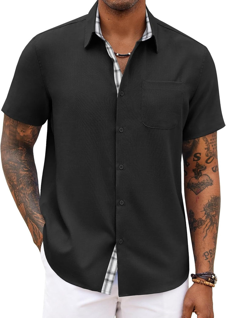 La Chemise de Plage Décontractée Palmford