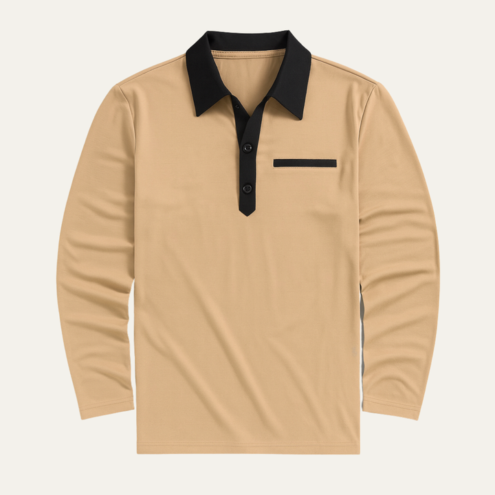 Le Pull Polo Casual Slim Fit pour Hommes Anacapri