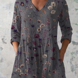 Audrey | Blouse à Manches Longues avec Col en V