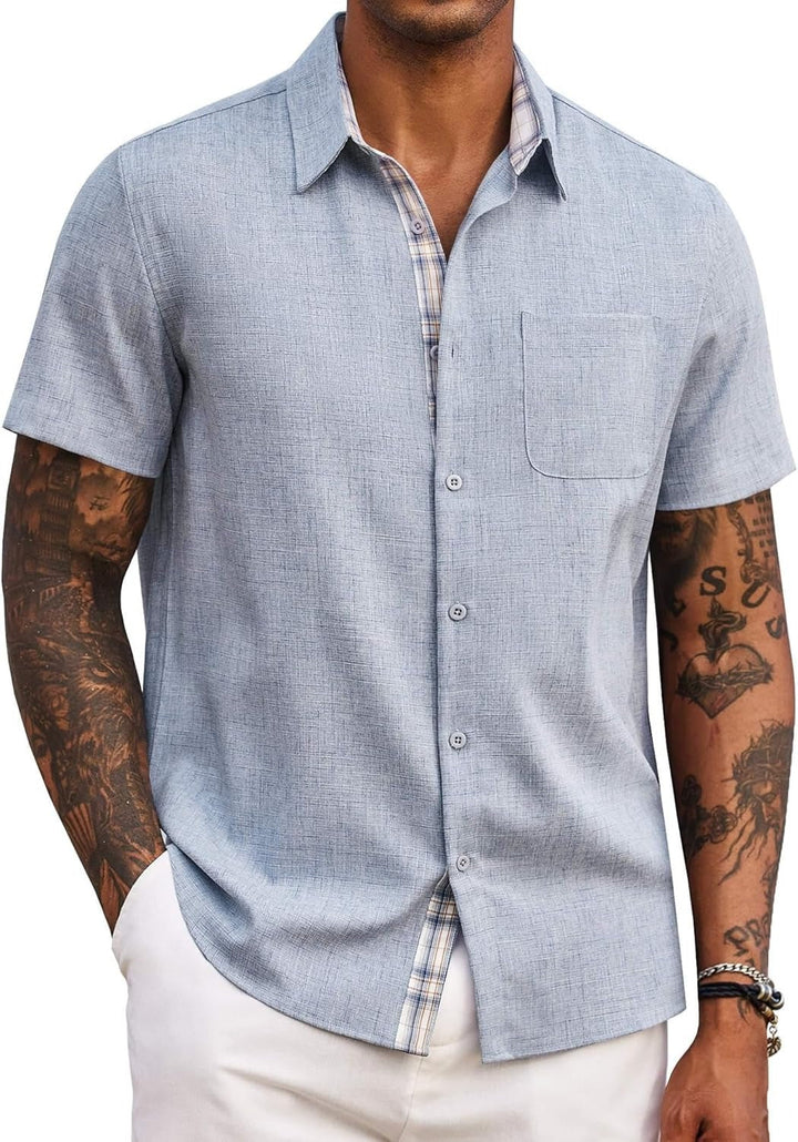 La Chemise de Plage Décontractée Palmford