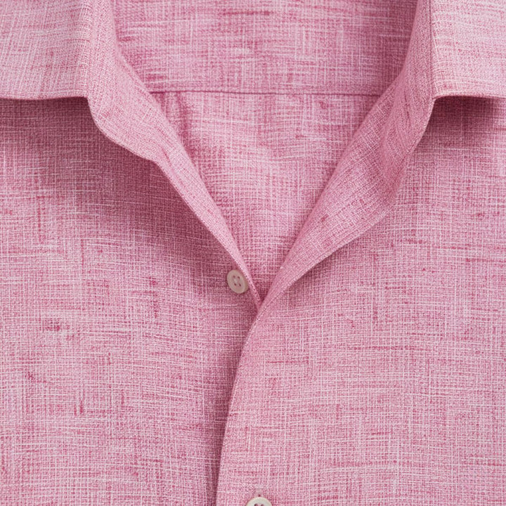 La Chemise en Lin à Manches Courtes Monaco pour Hommes