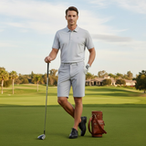 Les Shorts de Golf Casual pour Hommes Stonecrest avec Poches Latérales Zippées