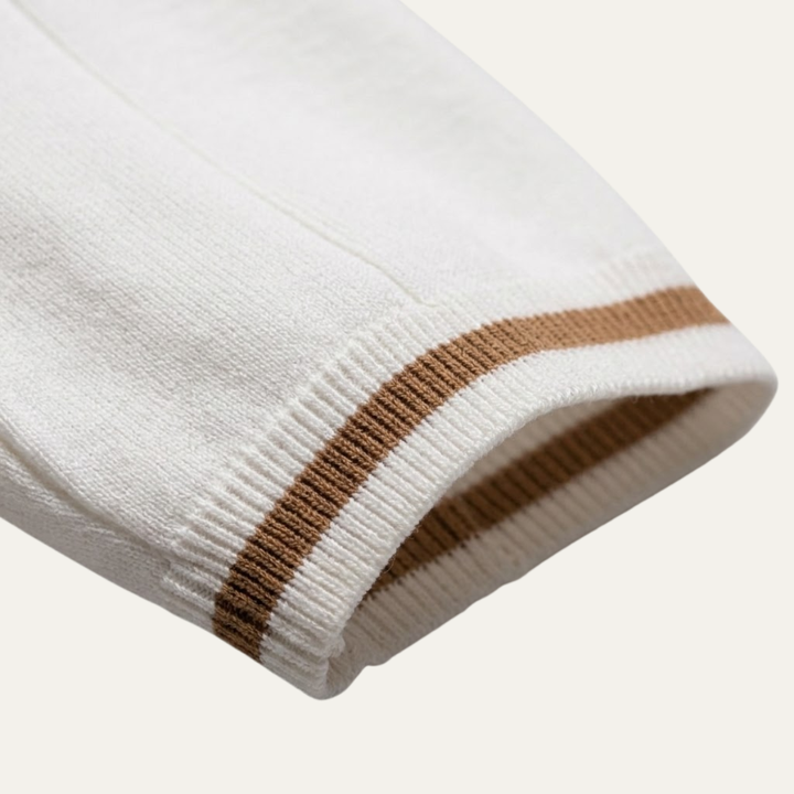 Le Polo Zippé Tricoté pour Hommes Ashton