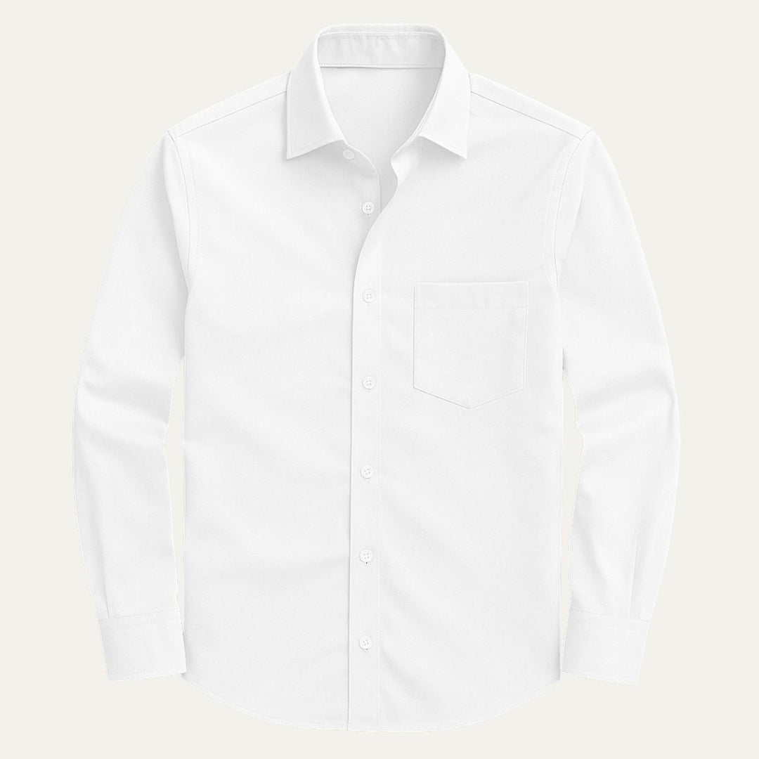 La Chemise Formelle en Coton Satin Kensington pour Hommes