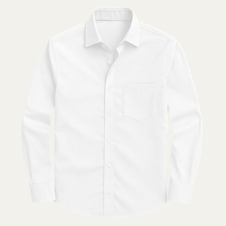 La Chemise Formelle en Coton Satin Kensington pour Hommes