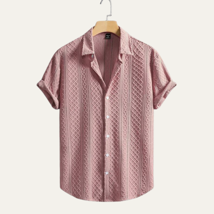 La chemise décontractée à boutons texturée pour hommes Timberlake Ridge