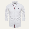 La chemise décontractée à col montant pour homme Pineview Ridge, coupe slim