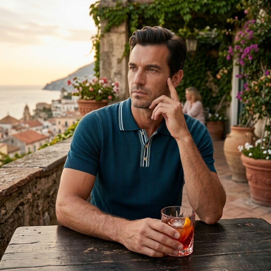 Le polo en coton Monaco pour hommes