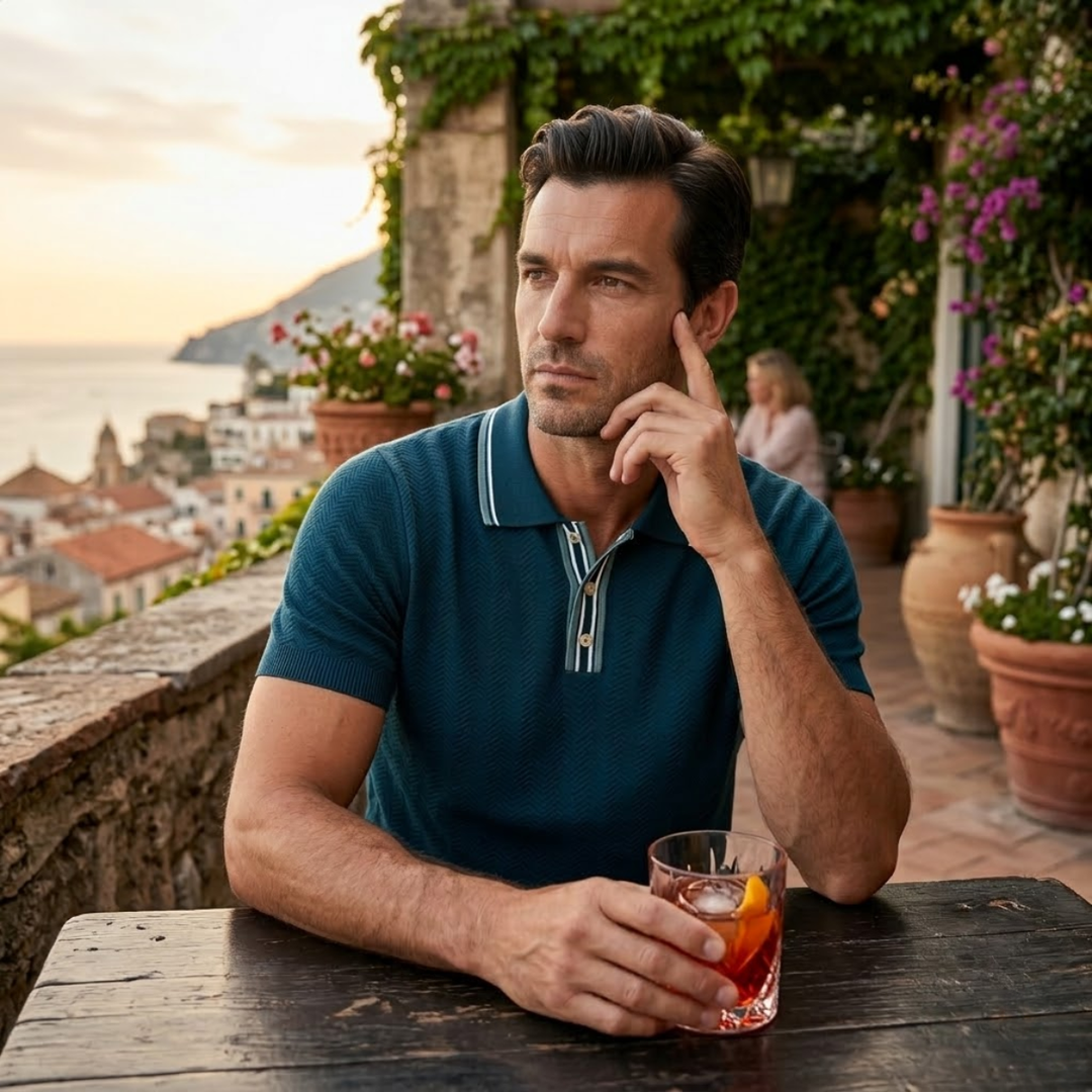 Le polo en coton Monaco pour hommes