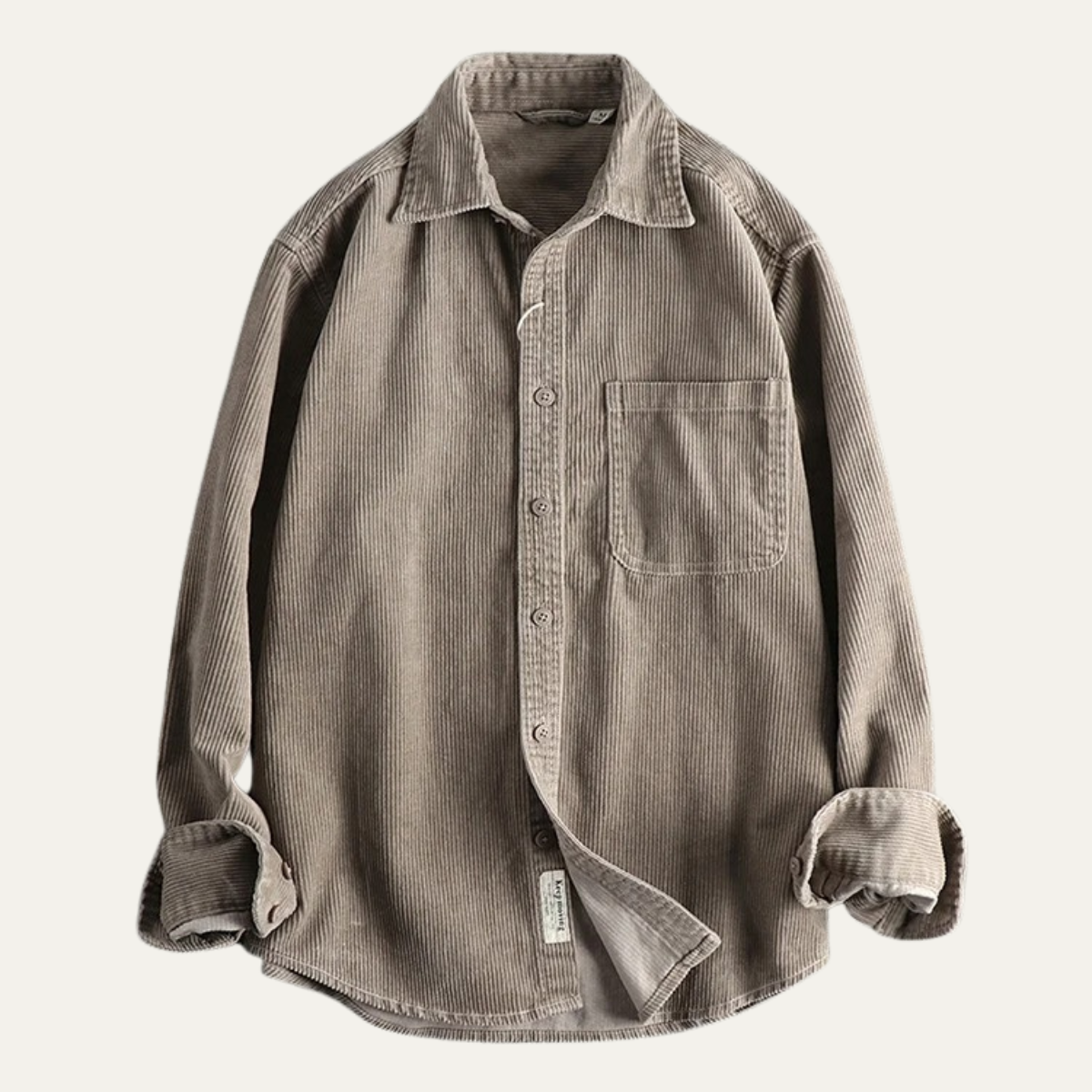 La Veste Chemise Vintage en Velours Côtelé pour Hommes Glenmore Park
