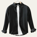 La Chemise Classique en Lin et Coton pour Hommes Ashenwood