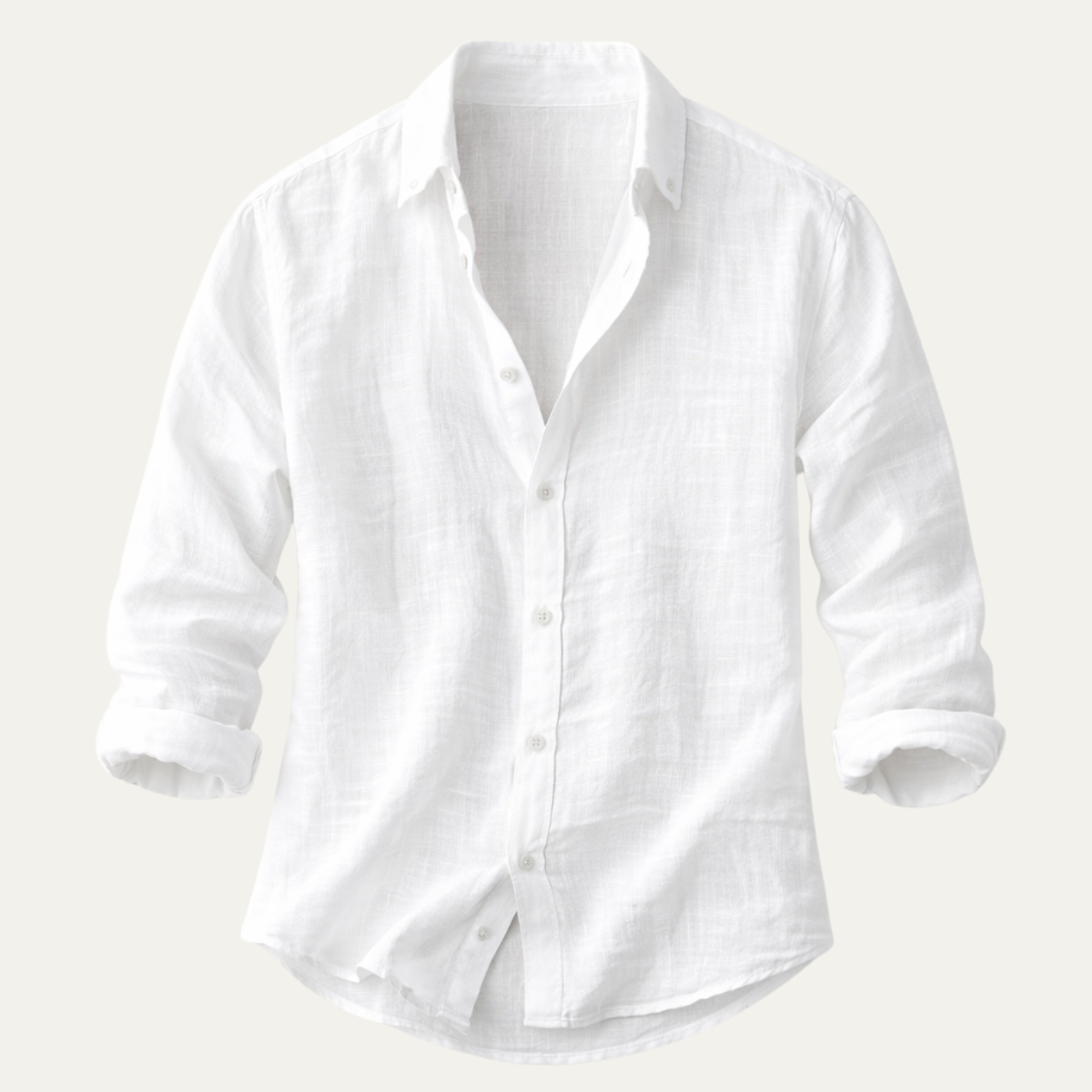 La chemise de plage en coton et lin pour hommes Silverlake