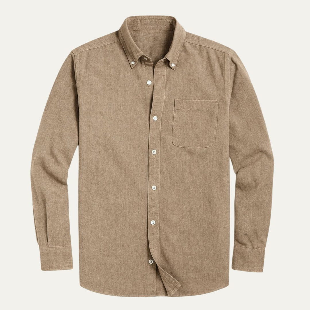 La Chemise en Denim Décontractée Boston pour Hommes