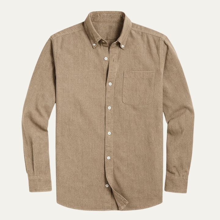 La Chemise en Denim Décontractée Boston pour Hommes