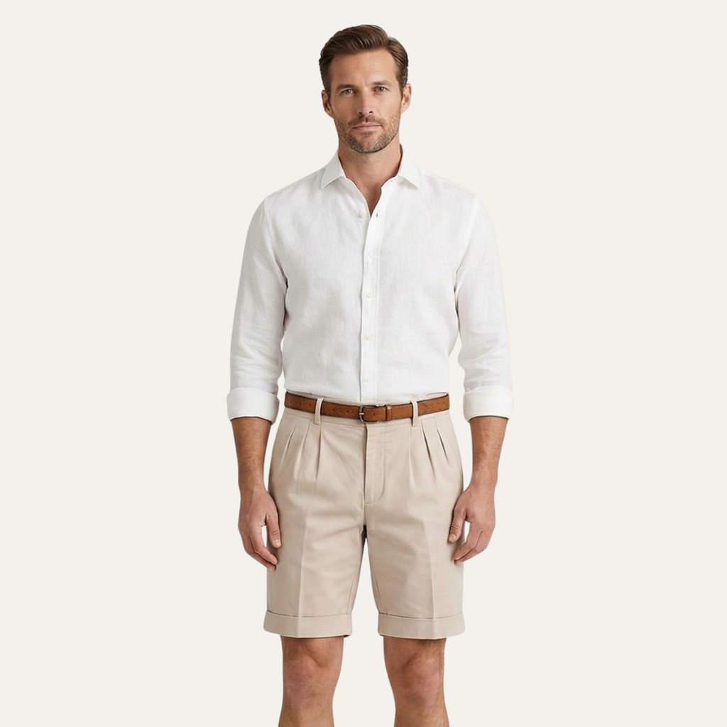 Les Shorts en Lin Henwick – Shorts d'Été Sur-Mesure pour Hommes