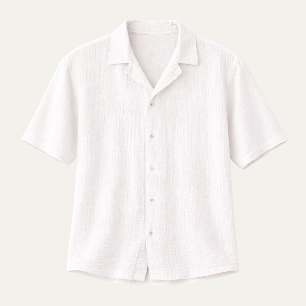 La chemise à col rabattu pour hommes Oxford, tendance, coupe décontractée, à boutons