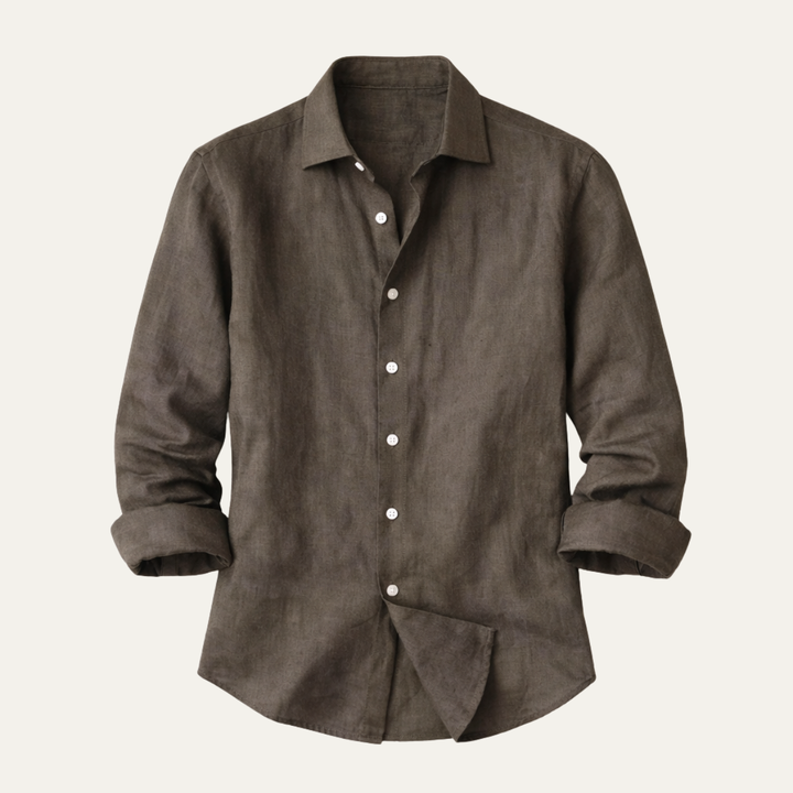 La Chemise de Bureau Décontractée pour Hommes de Style Britannique Oakfield