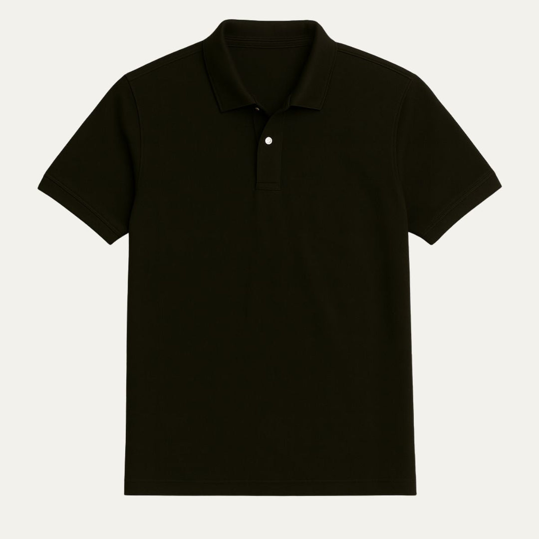 La Chemise Polo Blanche Corse pour Hommes – Style Éternel de Vieille Argent