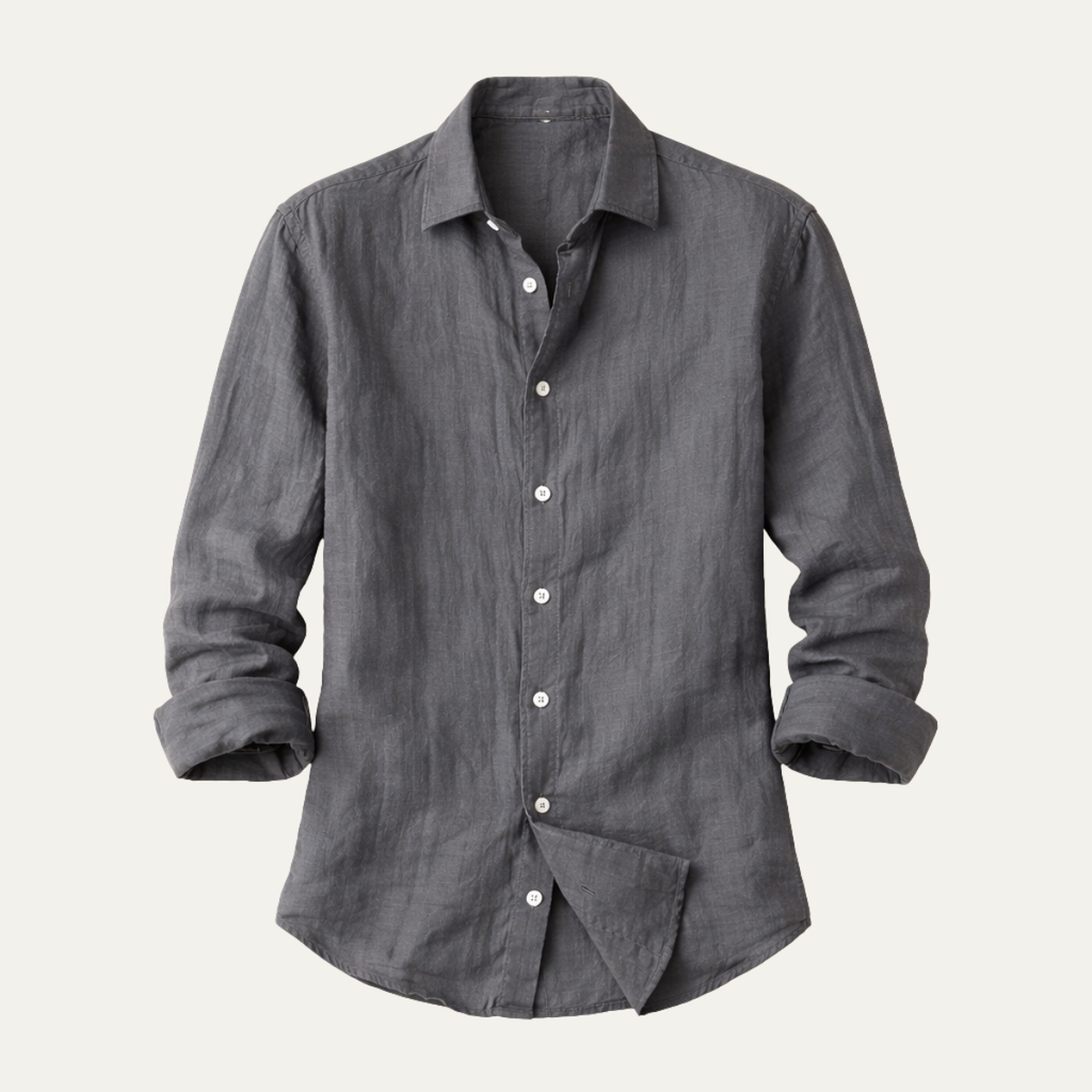 La Chemise en Coton Légère à Boutons pour Hommes de Summerville