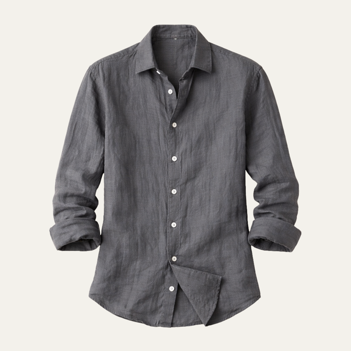 La Chemise en Coton Légère à Boutons pour Hommes de Summerville