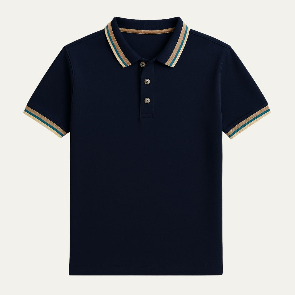 Le Polo en Coton Rayé Bellagio
