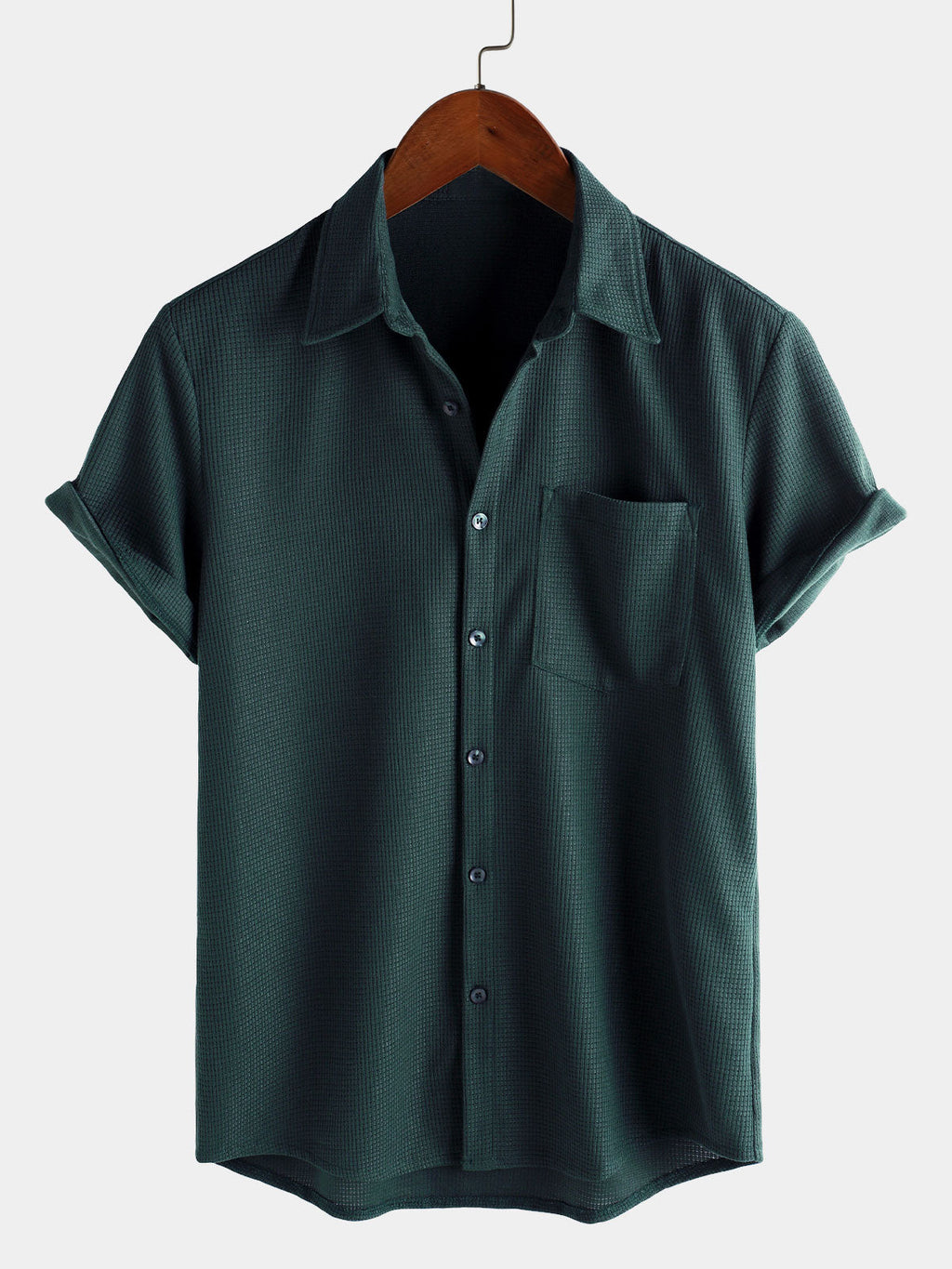 Chemise à Manches Courtes Décontractée d'Été pour Homme
