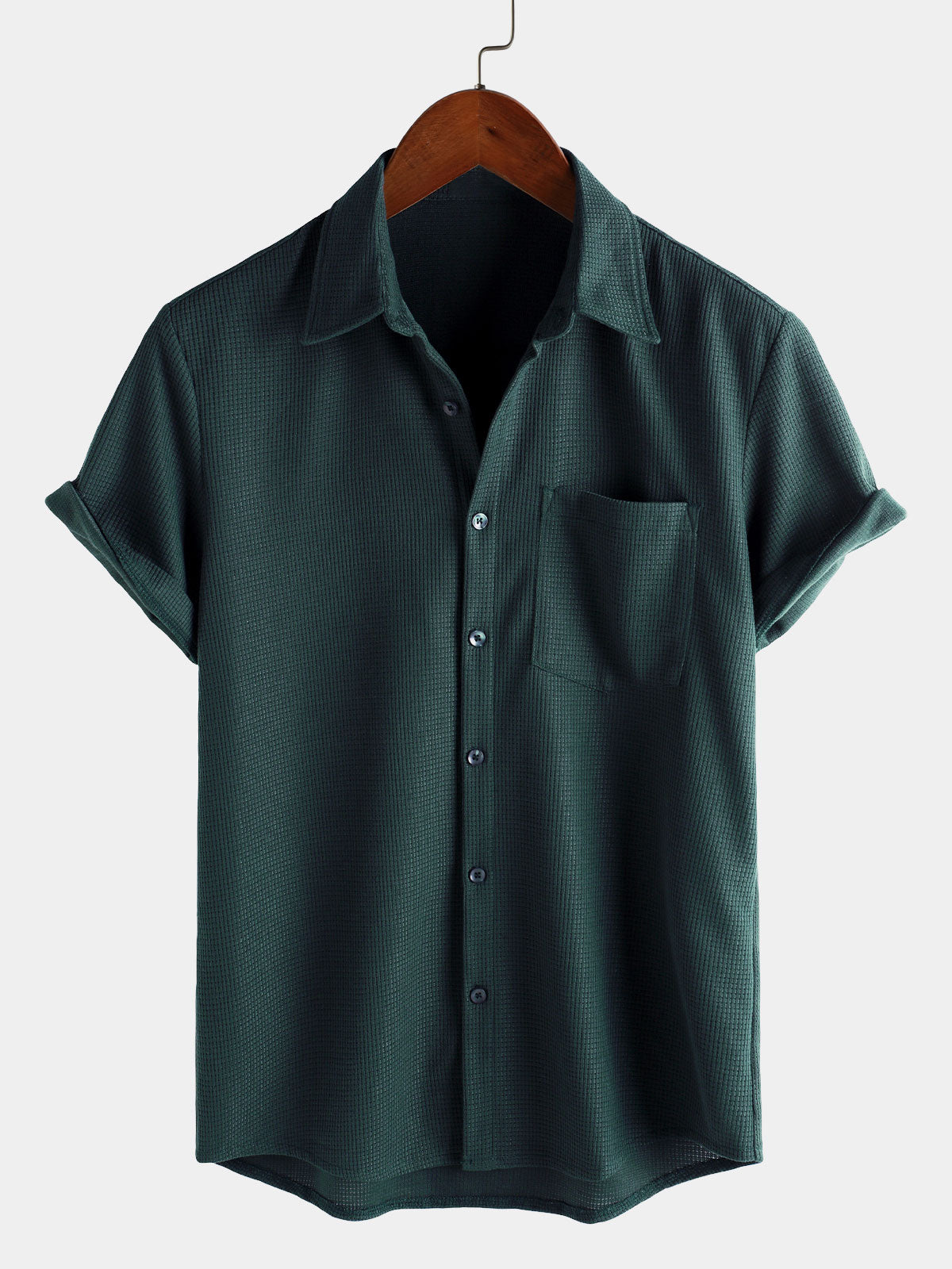 Chemise à Manches Courtes Décontractée d'Été pour Homme